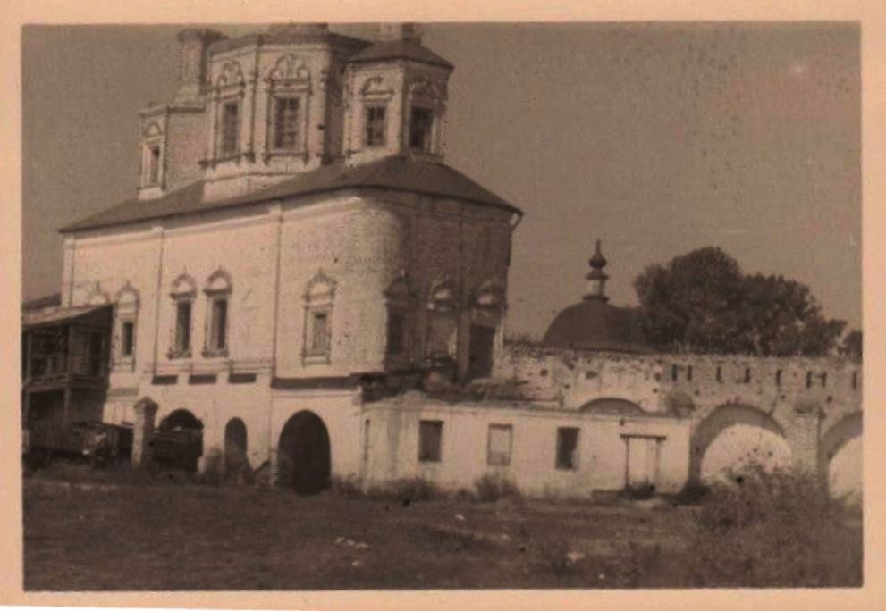 Супонево. Свенский Успенский монастырь. Церковь Сретения Господня. архивная фотография, Фото 1942 г. с аукциона e-bay.de