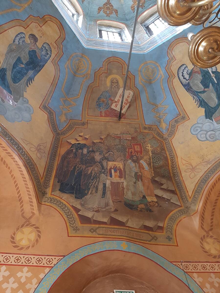 Свенский Успенский монастырь. Церковь Сретения Господня, Супонево (Брянский район, Брянская область). интерьер и убранство