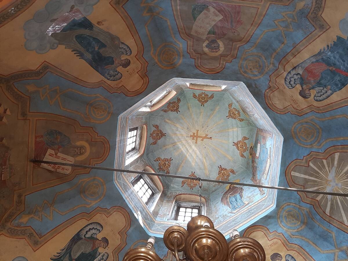 Свенский Успенский монастырь. Церковь Сретения Господня, Супонево (Брянский район, Брянская область). интерьер и убранство