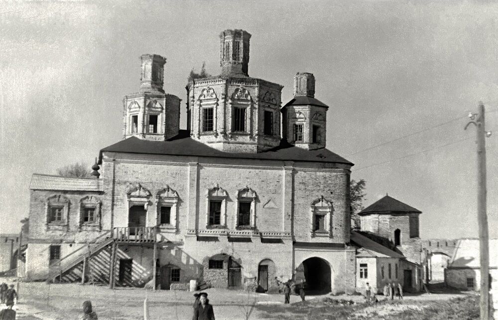 Свенский Успенский монастырь. Церковь Сретения Господня, Супонево (Брянский район, Брянская область). архивная фотография, 60-70- е гг. XX века. Фотограф Городков В.Н.