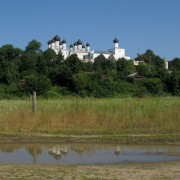 Макариев-Унженский монастырь. Церковь Макария Унженского и Желтоводского, С поймы Унжи<br>, Макарьев, Макарьевский район, Костромская область