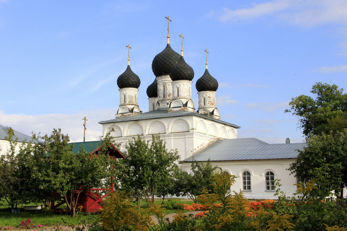 Макариев-Унженский монастырь. Церковь Макария Унженского и Желтоводского, Макарьев (Макарьевский район, Костромская область). фасады