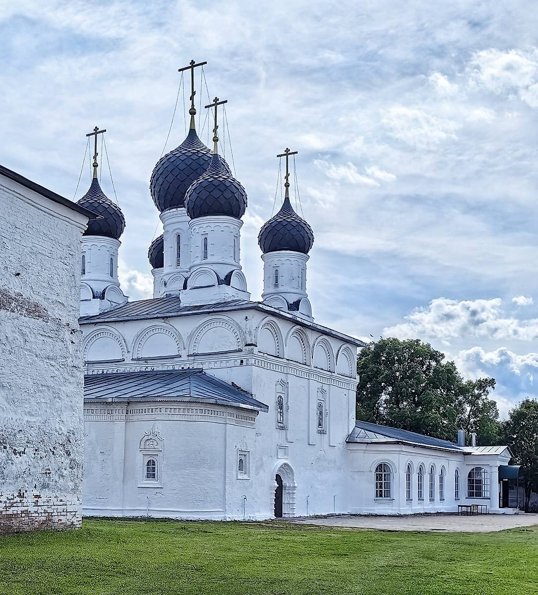 фасады. Макариев-Унженский монастырь. Церковь Макария Унженского и Желтоводского, Макарьев (Макарьевский район, Костромская область)