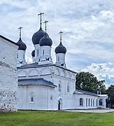 Макариев-Унженский монастырь. Церковь Макария Унженского и Желтоводского - Макарьев - Макарьевский район - Костромская область