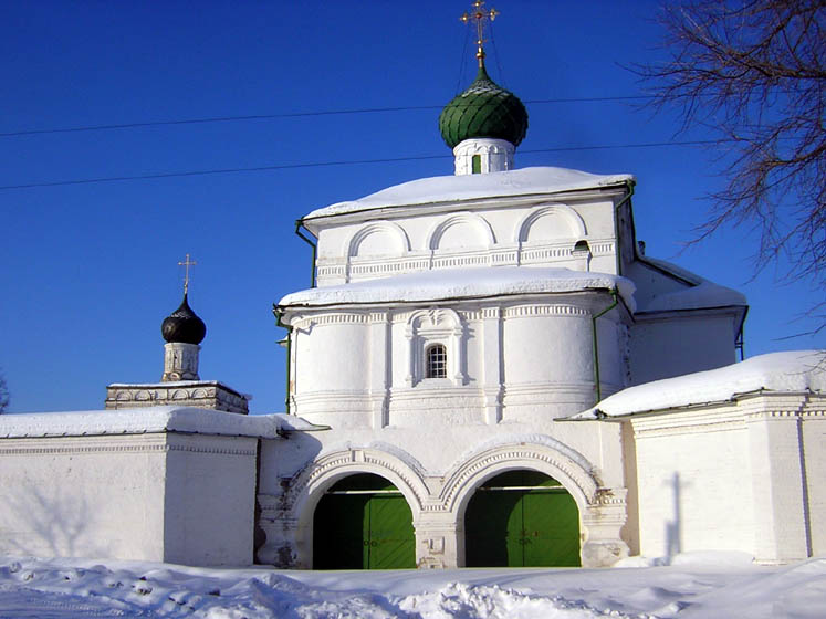 Макариев-Унженский монастырь. Церковь Николая Чудотворца, Макарьев (Макарьевский район, Костромская область). фасады