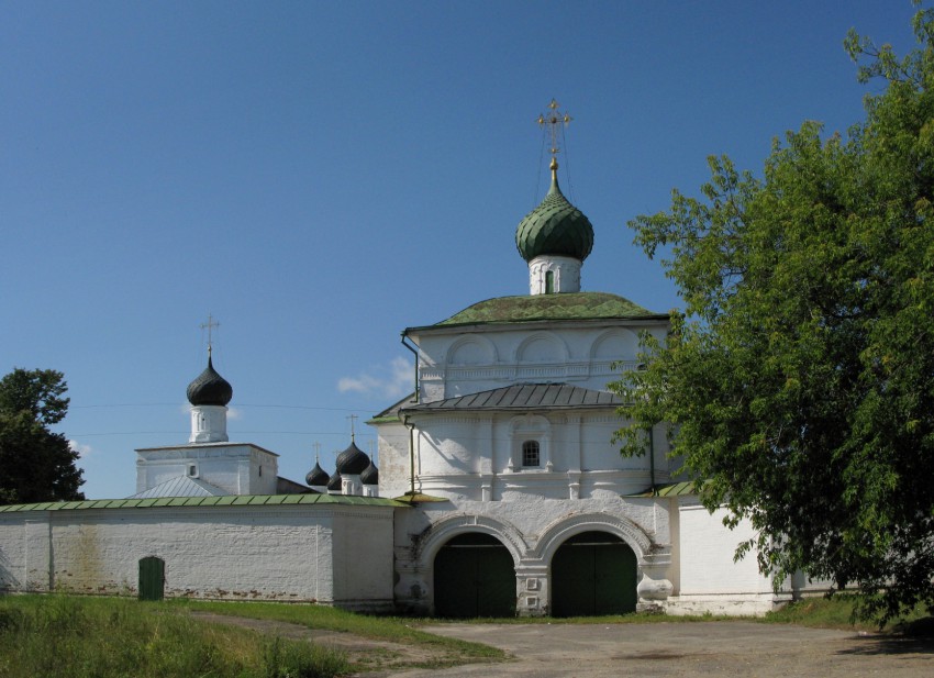 Макарьев. Макариев-Унженский монастырь. Церковь Николая Чудотворца. фасады