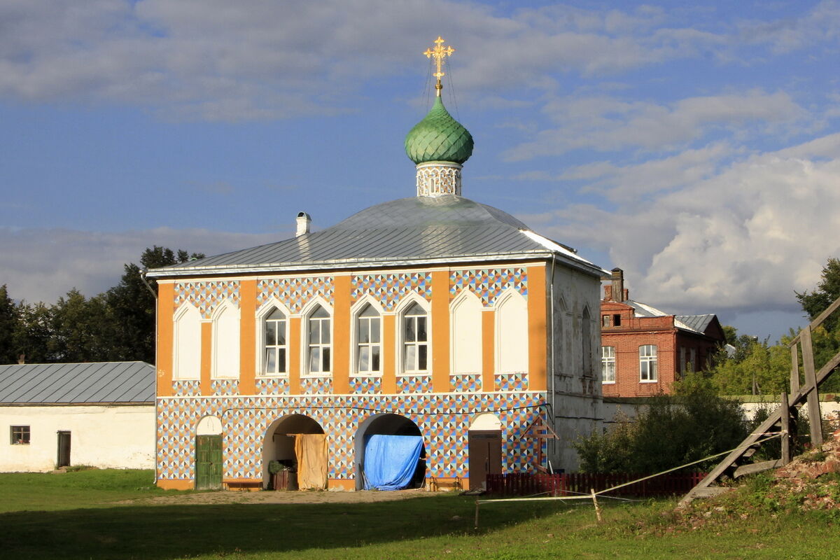 Макариев-Унженский монастырь. Церковь Николая Чудотворца, Макарьев (Макарьевский район, Костромская область). фасады