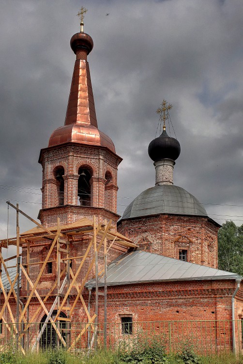 Церковь Троицы Живоначальной, Троицкое (Чеховский городской округ, Московская область). фасады