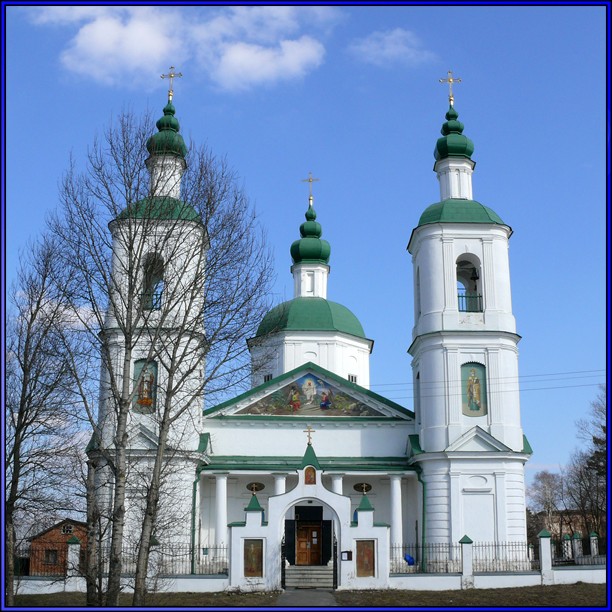 Церковь Воскресения Христова, Молоди (Чеховский городской округ, Московская область). фасады