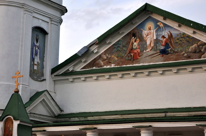 Церковь Воскресения Христова, Молоди (Чеховский городской округ, Московская область). архитектурные детали