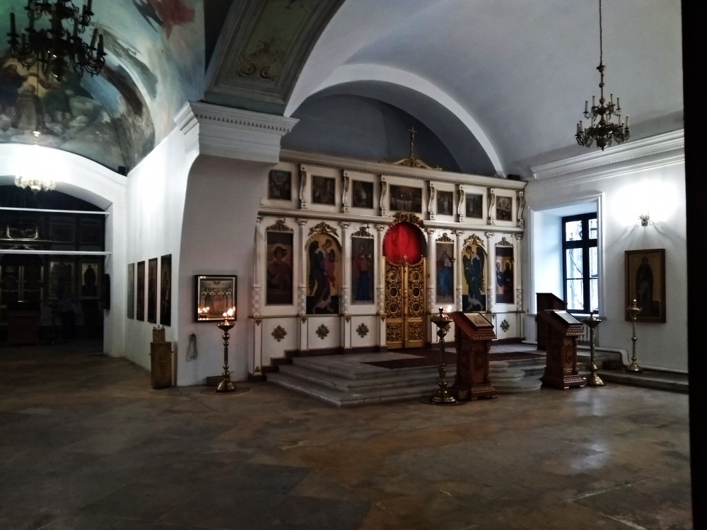 Церковь Воскресения Христова, Молоди (Чеховский городской округ, Московская область). интерьер и убранство, интерьер, правый придел