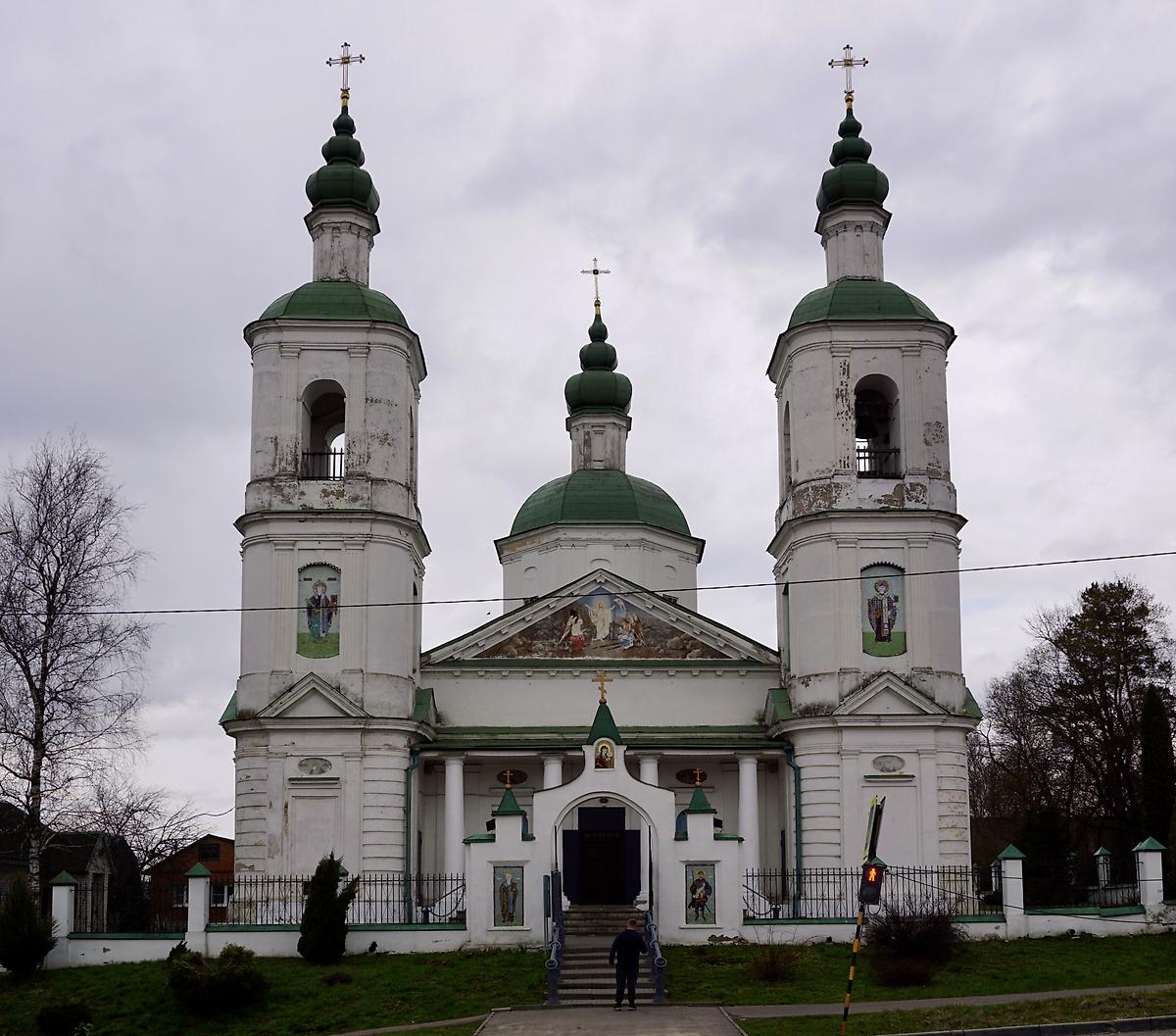 фасады. Церковь Воскресения Христова, Молоди (Чеховский городской округ, Московская область)
