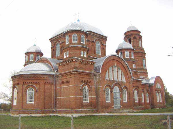 Церковь Воскресения Словущего, Серповое (Моршанский район и г. Моршанск, Тамбовская область). фасады