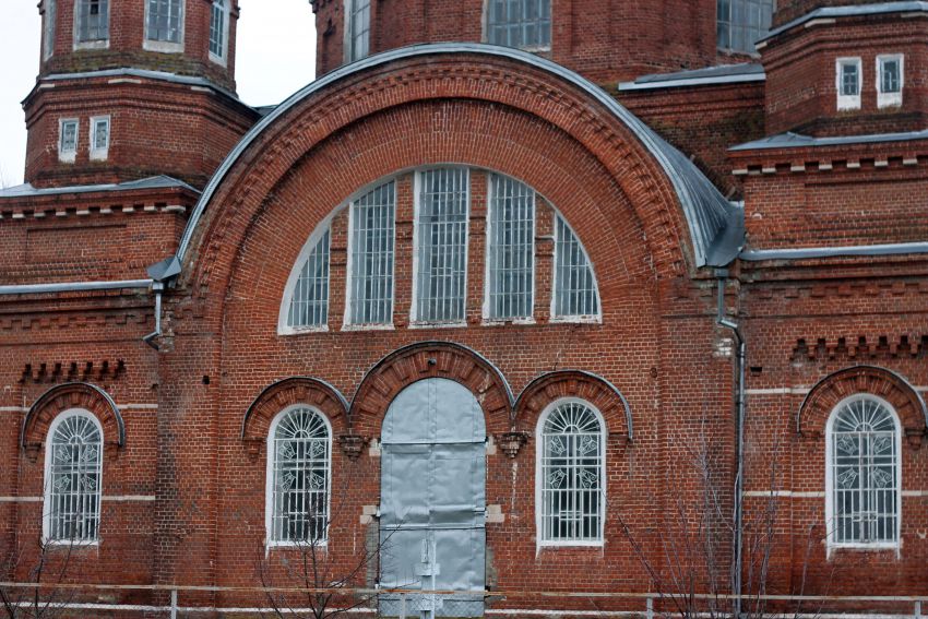 Серповое. Церковь Воскресения Словущего. архитектурные детали