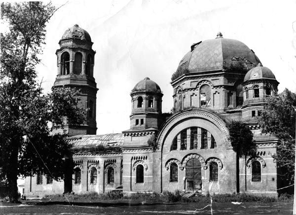 Церковь Воскресения Словущего, Серповое (Моршанский район и г. Моршанск, Тамбовская область). архивная фотография, источник http://serpovoe.morshansk.ru/istoriya.html