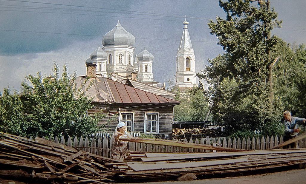 Вытегра. Церковь Сретения Господня. фасады, Сретенская церковь в Вытегре.