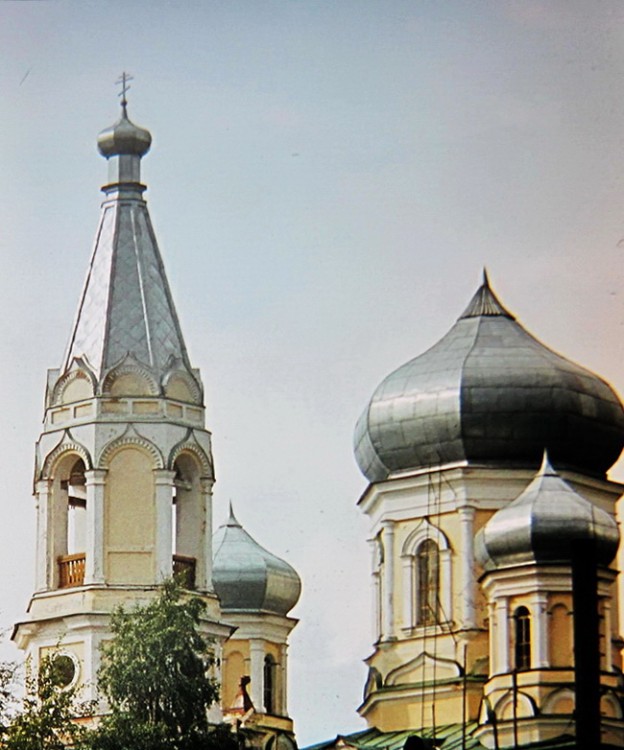 Церковь Сретения Господня, Вытегра (Вытегорский район, Вологодская область). архитектурные детали, Сретенская церковь в Вытегре.Детальный вид.