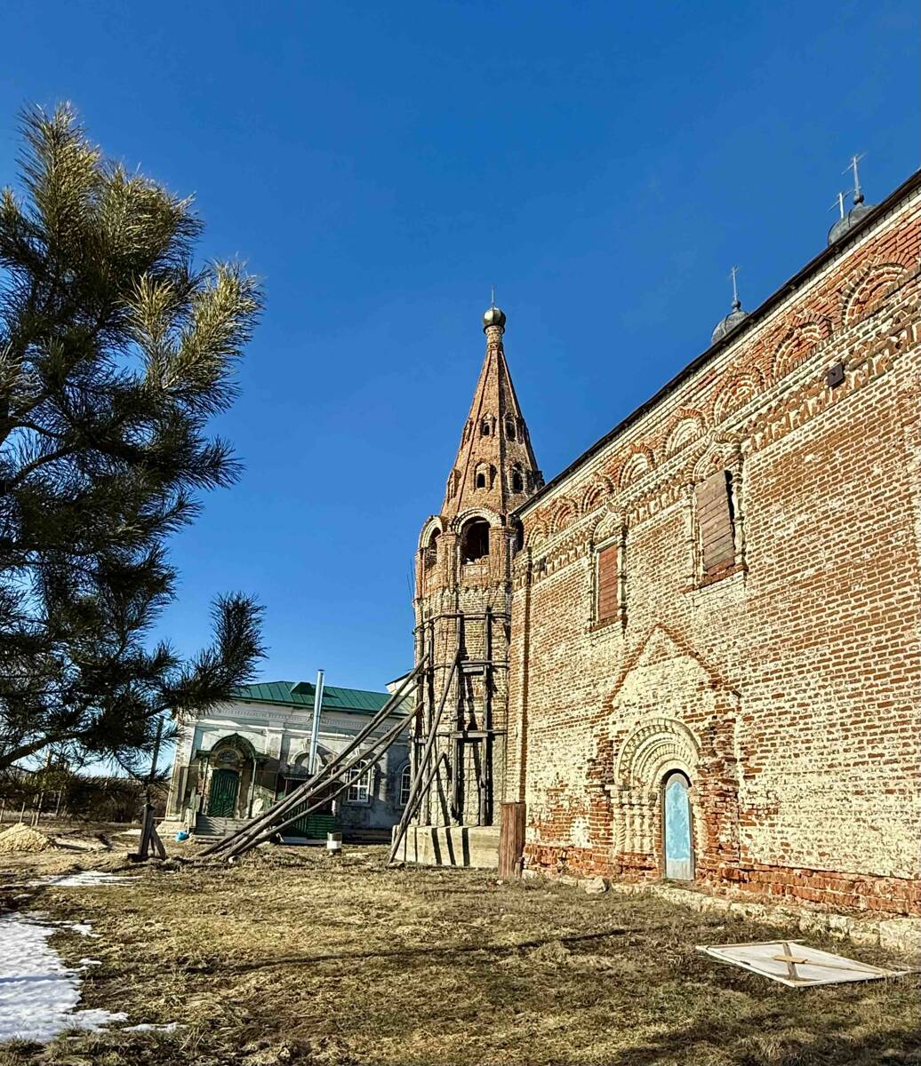 Церковь Воскресения Словущего, Дубенское (Вадский район, Нижегородская область). документальные фотографии