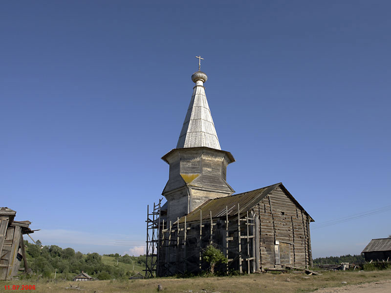 Саминский Погост. Церковь Илии Пророка. фасады