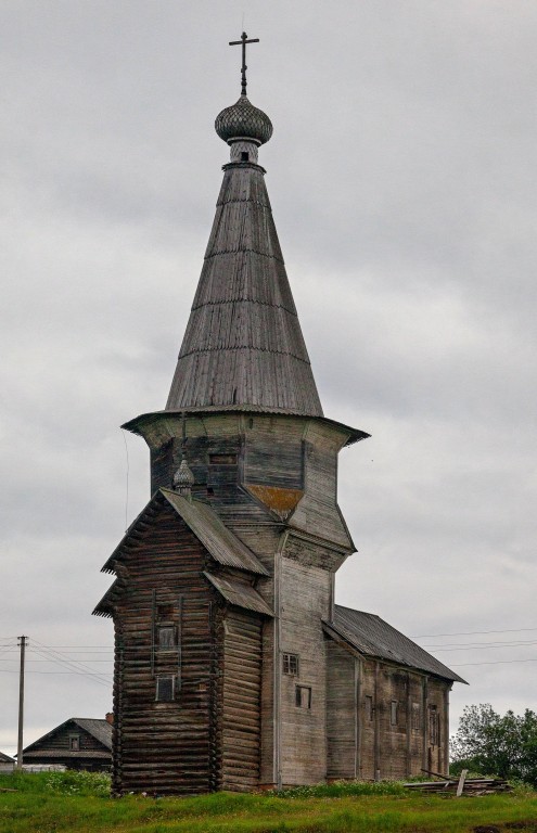 Саминский Погост. Церковь Илии Пророка. фасады