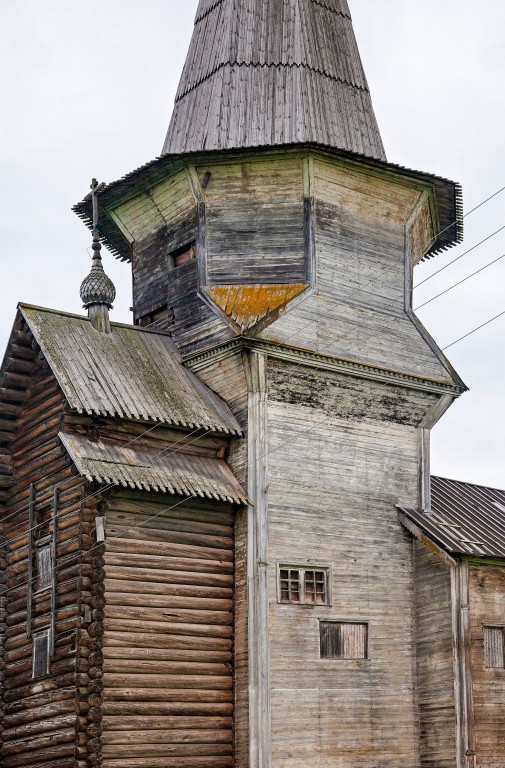 Саминский Погост. Церковь Илии Пророка. архитектурные детали