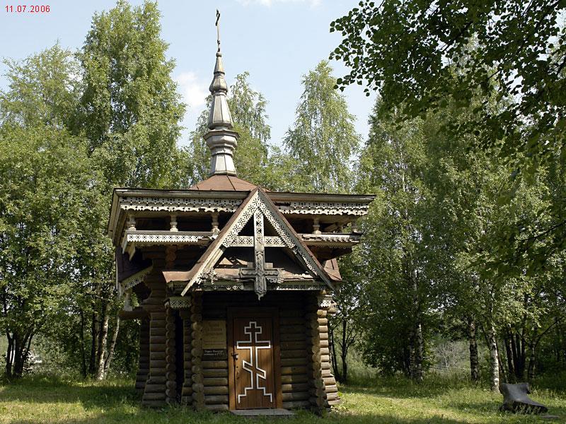 Часовня Исаакия Далматского с Беседной Горы, Вытегра (Вытегорский район, Вологодская область). фасады