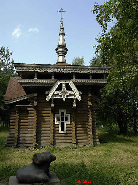 Часовня Исаакия Далматского с Беседной Горы, Вытегра (Вытегорский район, Вологодская область). фасады