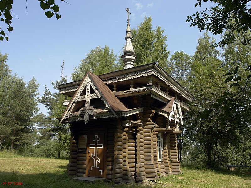 Часовня Исаакия Далматского с Беседной Горы, Вытегра (Вытегорский район, Вологодская область). фасады