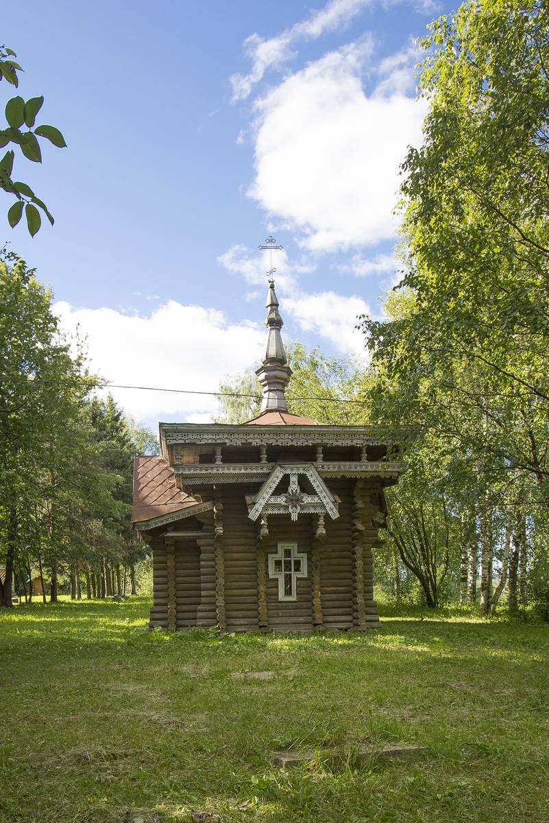 фасады. Часовня Исаакия Далматского с Беседной Горы, Вытегра (Вытегорский район, Вологодская область)