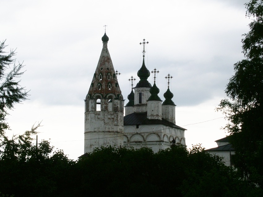 Дымково. Церковь Димитрия Солунского в Дымковской слободе. фасады, вид с юга