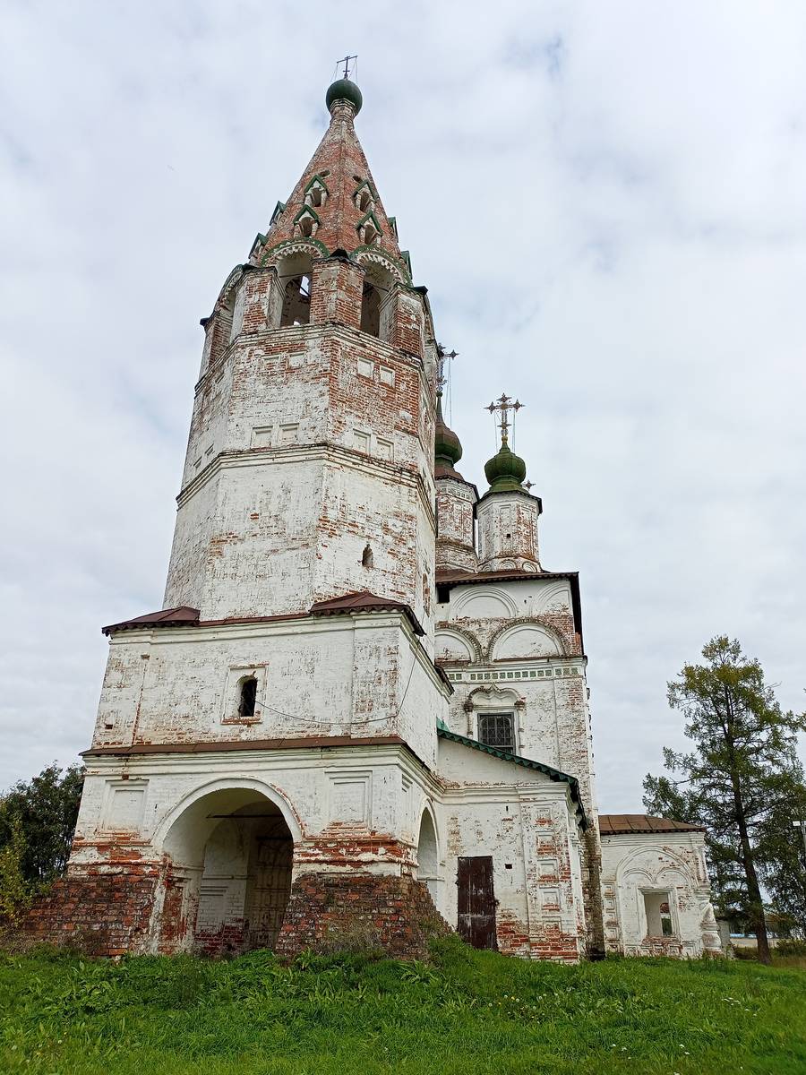 Церковь Димитрия Солунского в Дымковской слободе, Великий Устюг (Великоустюгский район, Вологодская область). фасады