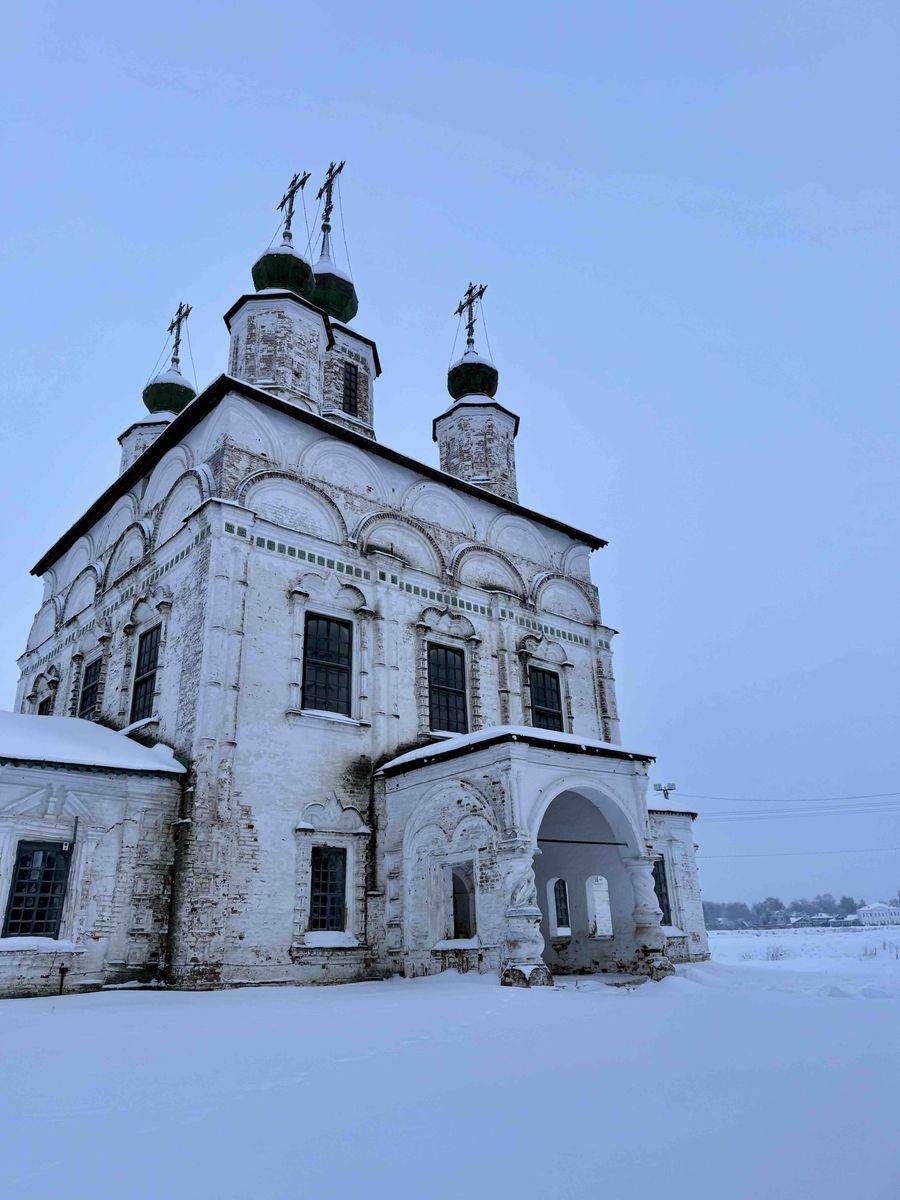 архитектурные детали. Церковь Димитрия Солунского в Дымковской слободе, Великий Устюг (Великоустюгский район, Вологодская область)
