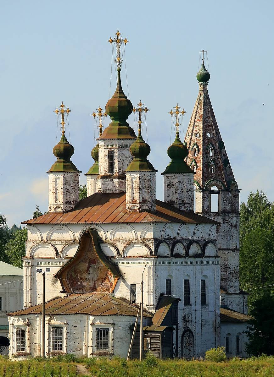 фасады. Церковь Димитрия Солунского в Дымковской слободе, Великий Устюг (Великоустюгский район, Вологодская область)