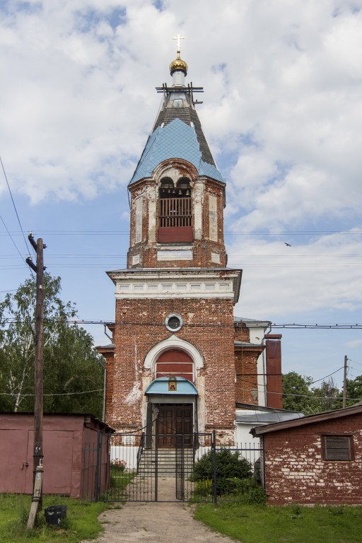 Тепелево. Церковь Сергия Радонежского. фасады