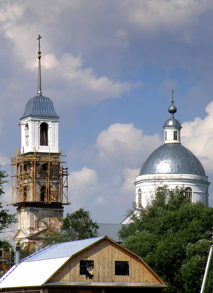 Церковь Троицы Живоначальной, Кирилловка (Арзамасский район и г. Арзамас, Нижегородская область). документальные фотографии