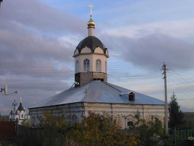 Церковь Входа Господня в Иерусалим, Арзамас (Арзамасский район и г. Арзамас, Нижегородская область). общий вид в ландшафте