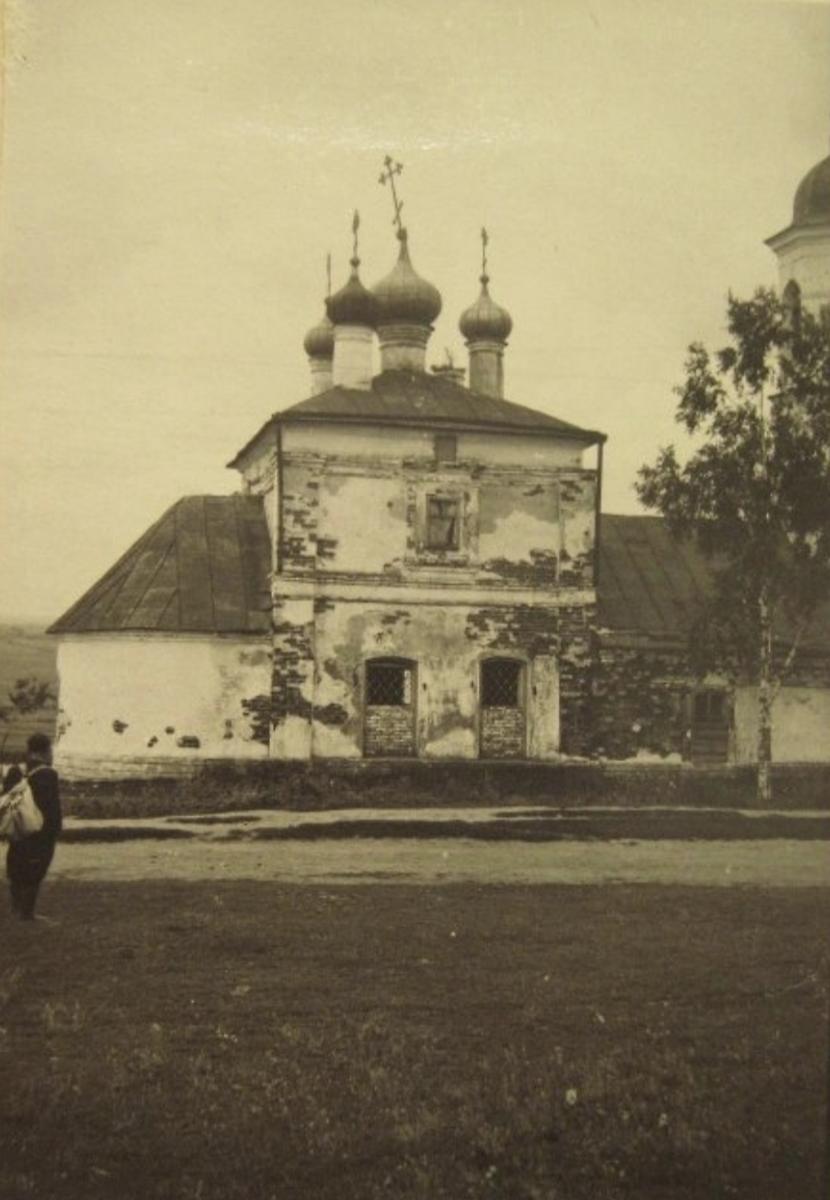 1947 г. Вид с юга, архивная фотография. Церковь Иоанна Богослова в Ивановке, Арзамас (Арзамасский район и г. Арзамас, Нижегородская область)