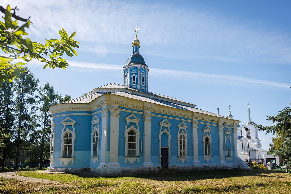 фасады. Церковь иконы Божией Матери "Знамение", Арзамас (Арзамасский район и г. Арзамас, Нижегородская область)