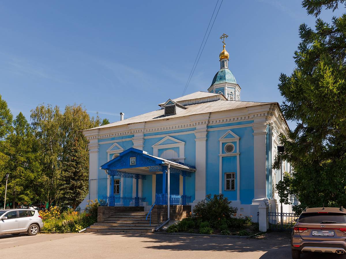 фасады. Церковь иконы Божией Матери "Знамение", Арзамас (Арзамасский район и г. Арзамас, Нижегородская область)