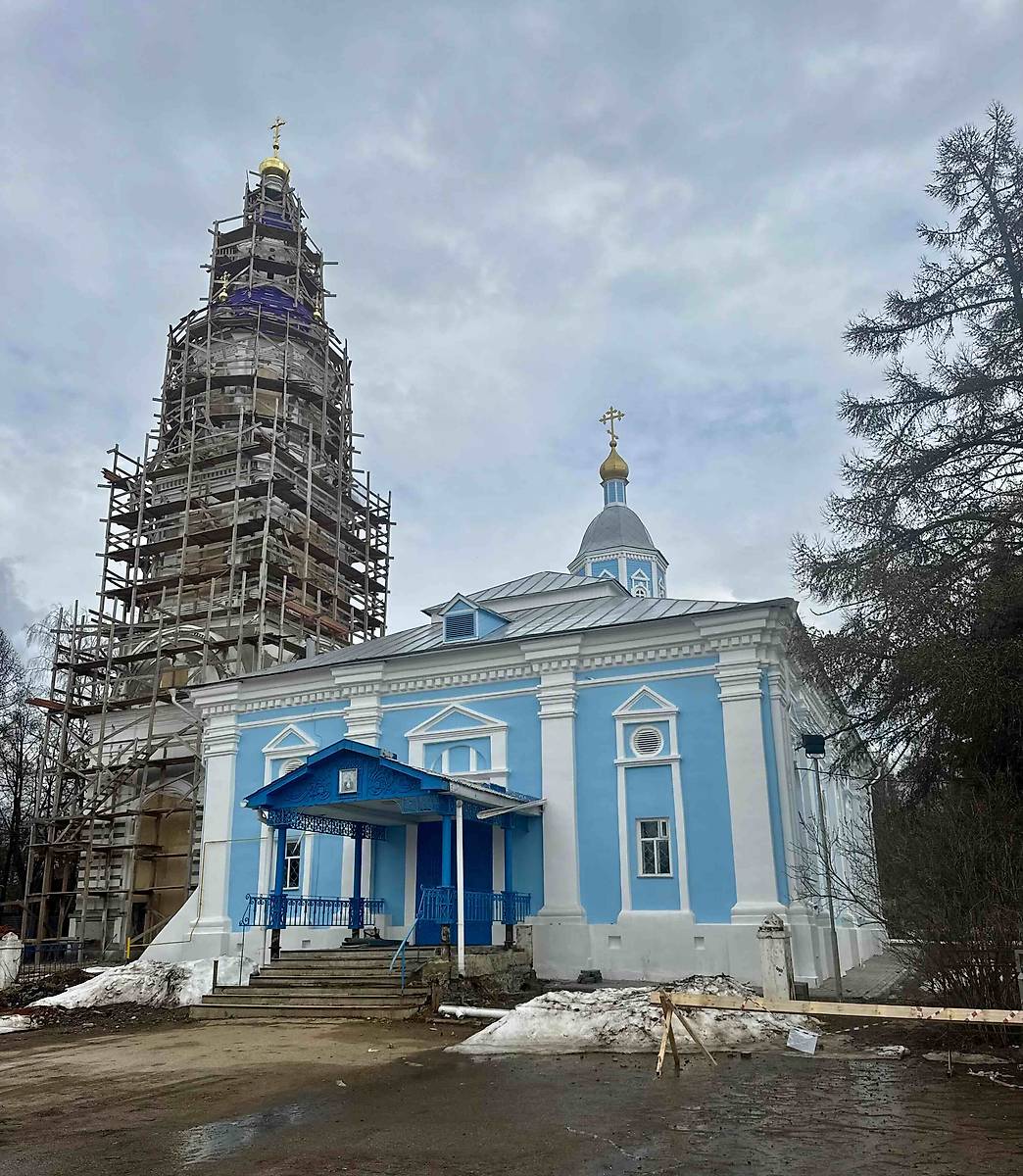 фасады. Церковь иконы Божией Матери "Знамение", Арзамас (Арзамасский район и г. Арзамас, Нижегородская область)