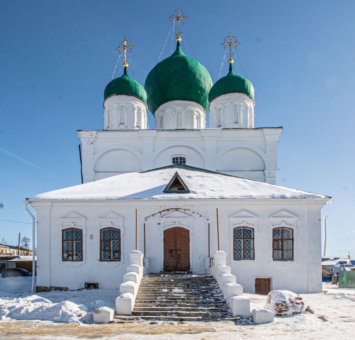 Арзамас. Спасо-Преображенский монастырь. Собор Спаса Преображения. фасады