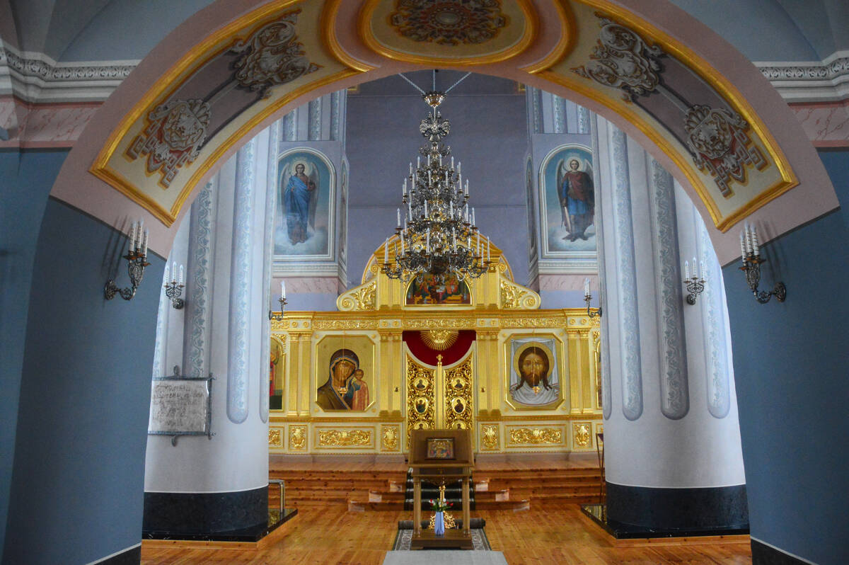 Спасо-Преображенский монастырь. Собор Преображения Господня, Арзамас (Арзамасский район и г. Арзамас, Нижегородская область). интерьер и убранство