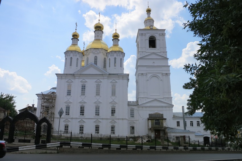 Арзамас. Спасо-Преображенский монастырь. Церковь Благовещения Пресвятой Богородицы. фасады, Вид со стороны ул.Красной Милиции