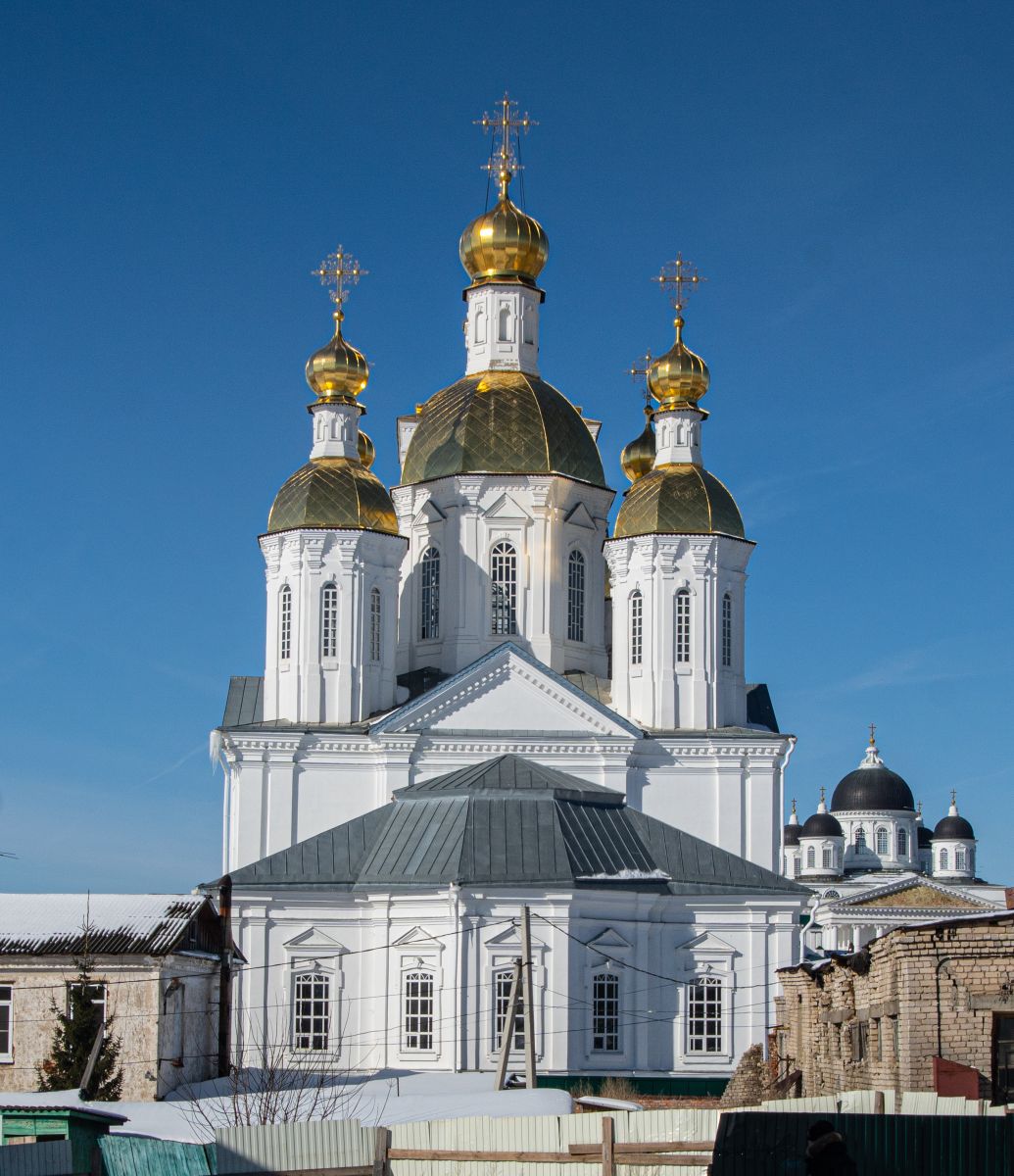 Арзамас. Спасо-Преображенский монастырь. Церковь Благовещения Пресвятой Богородицы. фасады