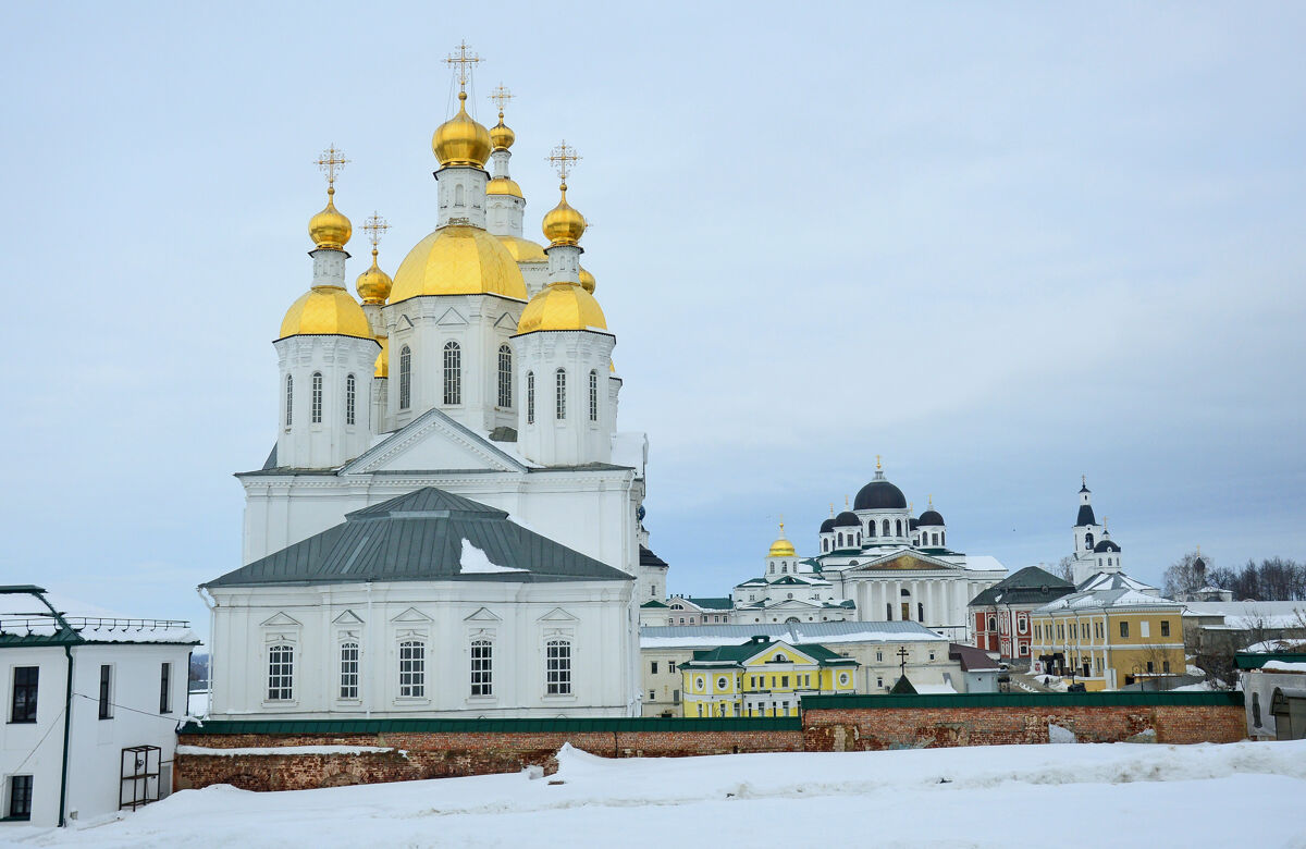 Арзамас. Спасо-Преображенский монастырь. Церковь Благовещения Пресвятой Богородицы. фасады