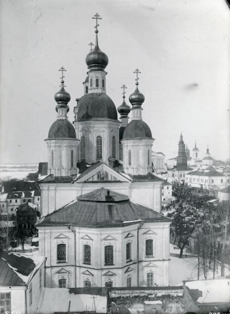 Фото нач. ХХ в.в., архивная фотография. Спасо-Преображенский монастырь. Церковь Благовещения Пресвятой Богородицы, Арзамас (Арзамасский район и г. Арзамас, Нижегородская область)