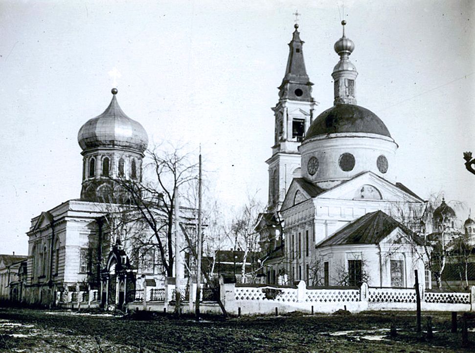 Церковь Владимирской иконы Божией Матери, Арзамас (Арзамасский район и г. Арзамас, Нижегородская область). архивная фотография, Фотоснимок с фотографии нач. ХХ века.