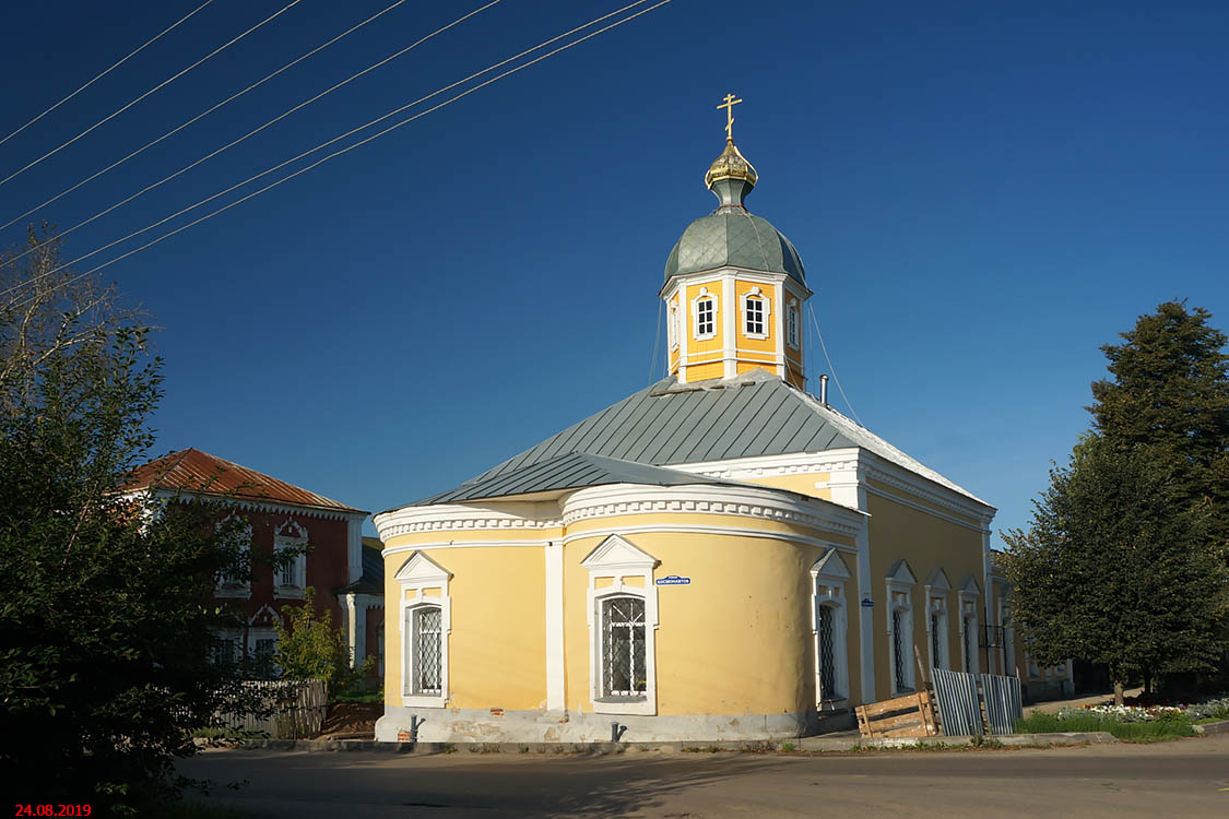 Церковь Андрея Первозванного, Арзамас (Арзамасский район и г. Арзамас, Нижегородская область). общий вид в ландшафте