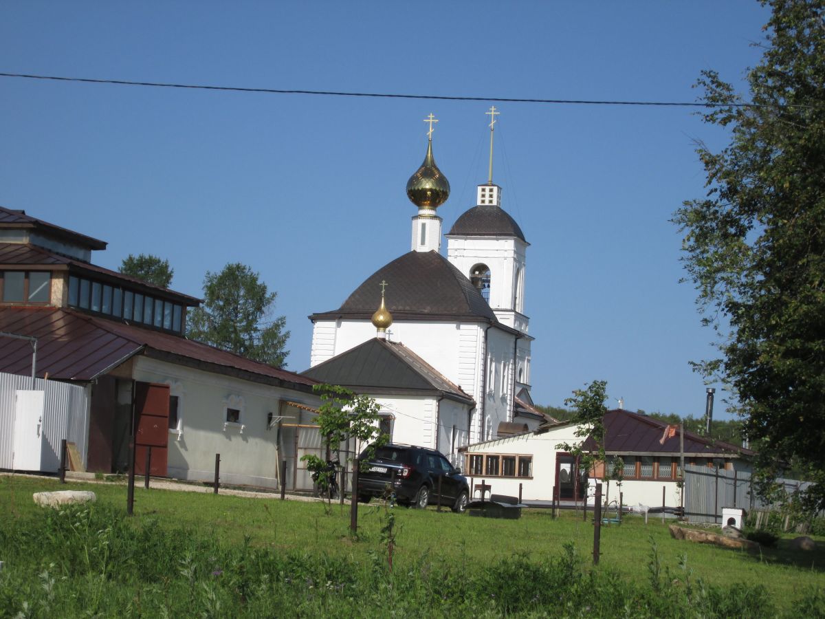 Троицко-Никольское. Церковь Николая Чудотворца. фасады