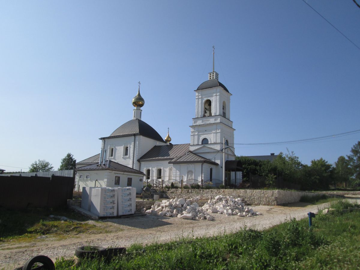 Троицко-Никольское. Церковь Николая Чудотворца. фасады